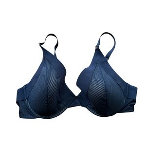 Thirdlove Bra 40D Shadow Stripe Plunge Removeable Padding